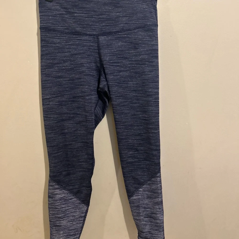 Old Navy Heathered Blue Leggings